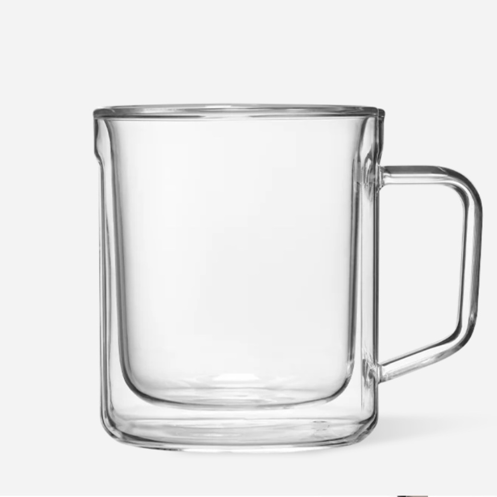 Corkcicle Glass Mug Set - Clear